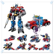 Optimus chariot Brick Toy - Optimus warrior 8 in 1 - Robot and Truck BB305
