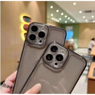 ZKcollection Softcase Casing case clear black Vivo Y23/Y22S/Y22/Y10/Y01/Y15/Y51/Y30i/Y50i/Y54S/Y51A/