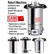 Retort Machine (Auto and Manual Model) /Masin Retort / 灭菌锅