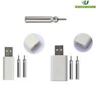ONE 1 Set Fishing Float  Electric USB Rechargeable CR425 Glow Stick Charger Tackle Accessories