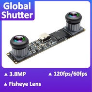 Beli Hebat Global Shutter 3d Stereo Vr Camera Module 3.8mp High Speed ​​Webcam 120fps 60fps 3200x120