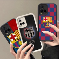 HK-16 FC Barcelona Luxury shockproof Casing for VIVO Y21 Y21t Y21e Y21s Y33s Y300 T4 IQOO Z10 13 Pro