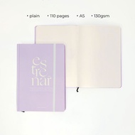 Sổ tay ghi chép A5 grid dot trơn kẻ ngang 130gsm Crabit Obscure Feeling