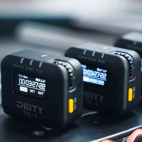 DEITY TC-1 KIT Wireless Timecode Box Generator Microphone Time Coder For Living Streaming Video Reco
