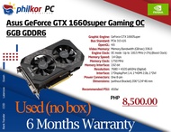 ASUS TUF GeForce 1660Super Gaming OC (used) Graphics card