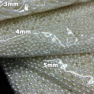 1/ 2 pounds or 225 grams of premium good sewing pearls 3mm and 4mm grade AAA