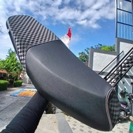 X-Ride 115 seat, mbtech x 3D chess level - X-Ride 125 mbtech x carbon chess 3D seat - X-Ride 115/125