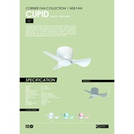 NSB Fan CUPID 22 Inch DC Ceiling Fan LED Build In Wifi (Brand New)