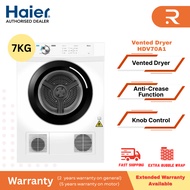 Haier 7KG Venting Dryer with Sensor Dry | HDV70A1