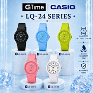 CASIO LQ-24 LQ-24B Series Kids Casio Woman Watch Quartz Colorful Rainbow Color Watch Casio Kids LQ-2