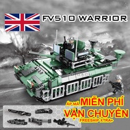 British Army FV510 Warrior Infantry Combat Vehicle Puzzle Set 848 details