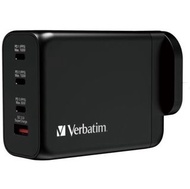 🔥[全城至勁直插］🔥全新行貨 門市現貨 Verbatim 200w 4 Port PD &amp; QC 3.0 直插式充電器