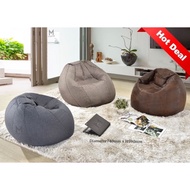 M Furniture Concept,Fabric bean bag,Ready Stock,lazy sofa,Relax sofa,bean bag sofa,japaness Sofa / p