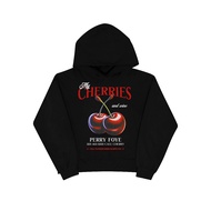 PERRYFOYE - Oversized Boxy Hoodie CHERIRIES Boxy Hoodie/ Oversized Boxy Hoodie/