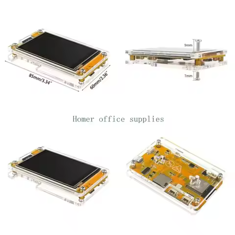 K43B Acrylic Case for ESP32 Development Board 2.8Inch LVGL IPS Sreen Colorful Display Protective Enc