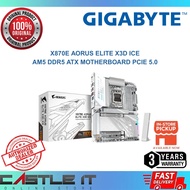 Gigabyte X870E AORUS Elite X3D ICE AM5 DDR5 ATX Motherboard PCIe 5.0