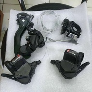 Minigroupset Microshift 3 x 9 Speed groupset swivel bike mtb federal Not Shimano RD FD Right Shifter