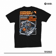 Corner Concept Tshirt - Rotary Engine - Personality Starts Here
