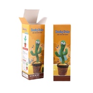 [Ready Stock] danccactus Dancing Cactus Twisting Cactus Speaking Singing Dancing Swinging Toy WJG