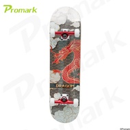 Promark Premium สเก็ตบอร์ด 2 WAY รุ่นนักแข่ง Skateboard PRO 31*08 inchCanada Maple Wood layersABEC-9 BearingsPU WheelsMax 150kgI/No : 0319ABCD