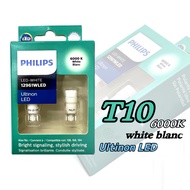 PHILIPS T10 LED T10 Small Light Indicator Indoor Running License Plate White Made In Taiwan Bulb