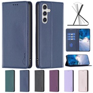 online For Samsung A54 A14 5G Case Luxury Magnetic Flip Phone Case on For Funda Samsung Galaxy A54 A