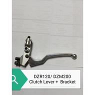 Demak DZR120 / DZM200 Clutch Lever and Bracket