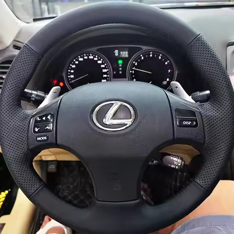 For Lexus is250 IS250C IS300 IS300C IS350 IS350C F Sport 2005-2011 Hand-Stitched Car Steering Wheel 
