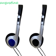 AUGUSTINE Retro Headphone, Wired Y2k Headphones, Fashion Style Vintage Blue Black 80s 90s Retro Head
