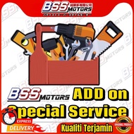BSSMotors Add On Extra Service