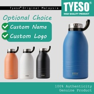 [Custom Nama] Tyeso Kapasiti Besar 1500ml/1900ml Botol Air Tumbler Termos Custom Logo Tahan Sejuk Pa