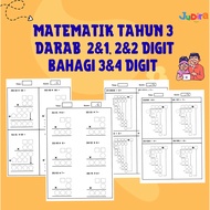 [BOOKLET] Matematik TAHUN 3 DARAB dan BAHAGI Year 3 Multiplication & Division Worksheet Workbook