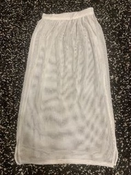 BROWNY STANDARD 白色網裙 24吋