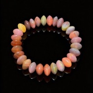 Crystal.EAA 鹽源瑪瑙算盤珠手鏈