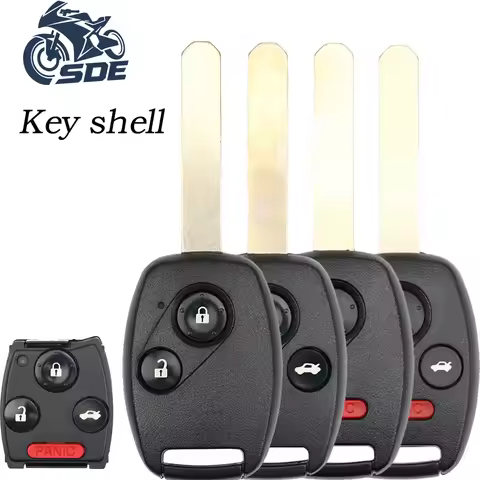 SDE For Honda Civic Insight Key Shell Case Cover Replacement For KR55WK49308 MLBHLIK 1T N5F A05TAA N