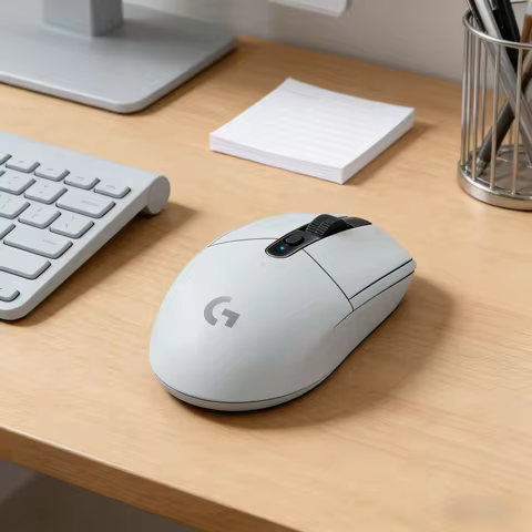 Logitech G305 LIGHTSPEED Wireless Gaming Mouse, HERO 12K Sensor, 12000 DPI, 6 Programmable Buttons, 