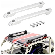 H10 Aluminum Roof Rails Roof Luggage Rack Skid Rail for Vanquish VP H10 Optic 1/10 RC Crawler Upgrad