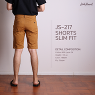 กางเกงขาสั้นผู้ชาย Jack Russel Klassik JS-217 Slim Fit