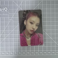 ITZY Yeji  crazy in love jc album小卡 小丑志