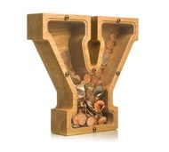 LETTER 存錢罐 成人存錢罐 個性化有機玻璃硬幣銀行