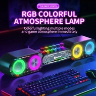 NV RGB Colorful Esports Bluetooth Speaker Glow Cool Atmosphere