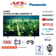 FREE SHIPPING Panasonic Android TV 50 Inch TV Android Murah 4K Smart TV LED TV Television 电视机 電視機 TH-50LX650K
