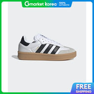 adidas | Ie1377 Canvas Shoes Daily Sneakers Samba Xlg White Black 3818389