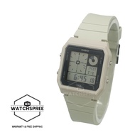 [Watchspree] Casio Analog Digital Bio-Based Light Grey Resin Band Watch LF20W-8A LF-20W-8A