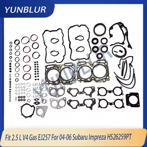 Engine Cylinder Head Full Gasket Set Fit 2.5 L V4 Gas EJ257 For 04-06 Subaru Impreza HS26259PT