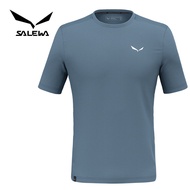 【SALEWA 義大利】PUEZ HYBRID DRY T-SHIRT 男 運動上衣｜吸濕快乾透氣排汗衣 短袖T恤/ 爪哇藍 (8100)/ 52 / XL
