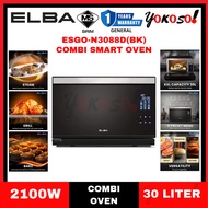 ELBA ESGO-N3088D(BK) / ESGO-N3088DBK Combi Smart Oven I 30L I 2100W I 8 Preset Program