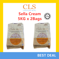 CLS ecoBrown’s Beras Sella Cream Premium Parboiled Rice Basmathi / Brasmathi / Beras Mathi 10kg ( 5kg x 2bag )