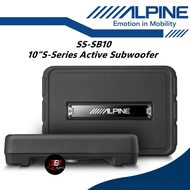 Alpine 10" Active Subwoofer S Series Underseat Woofer 10 Inch SS-SB10