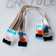 LG 55in TV LVDS cable - 68pin flexible cable - LG 55uk6300 TV LVDS cable with 68pin wide socket.